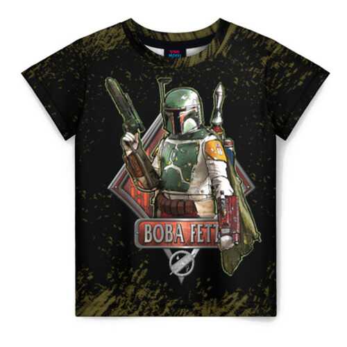 Детская футболка ВсеМайки 3D Boba Fett, размер 116 в Дети