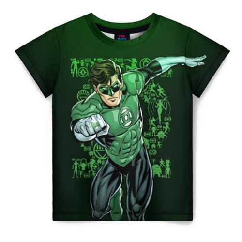 Детская футболка ВсеМайки 3D Green Lantern, р. 122 в Дети