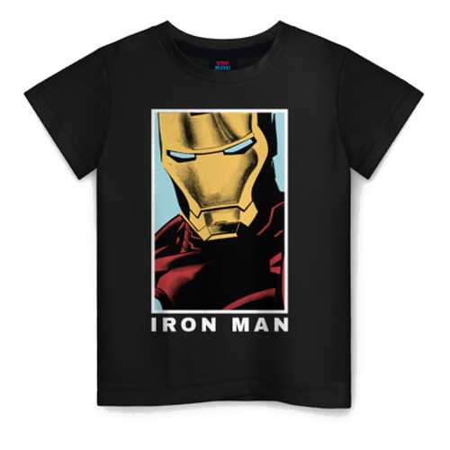 Детская футболка ВсеМайки IRON MAN poster хлопок, р. 140 в Дети