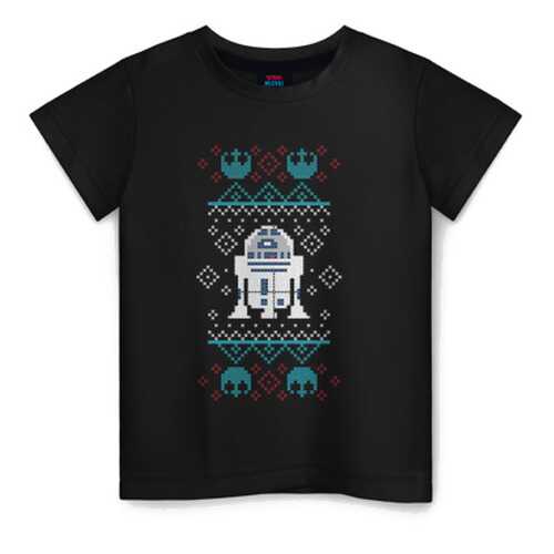 Детская футболка ВсеМайки R2-D2 Christmas Sweater хлопок, р. 104 в Дети