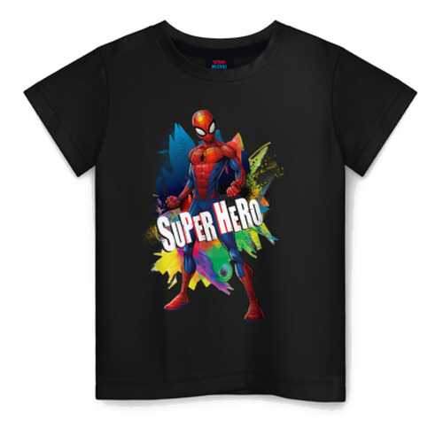 Детская футболка ВсеМайки Spider-Man Super Hero, размер 170 в Дети