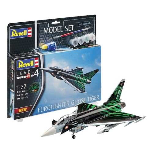 Модель для сборки Revell Многоцелевой истребитель 4-го поколения Eurofighter Ghost Tiger в Дети