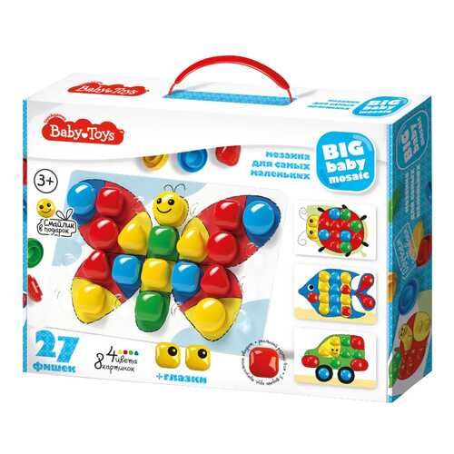 Мозаика Десятое королевство Baby toys для самых маленьких 02520ДК в Дети