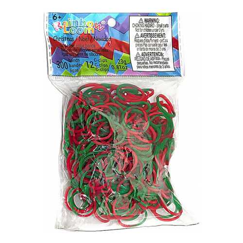 Плетение из резинок Rainbow Loom Рождество в Дети