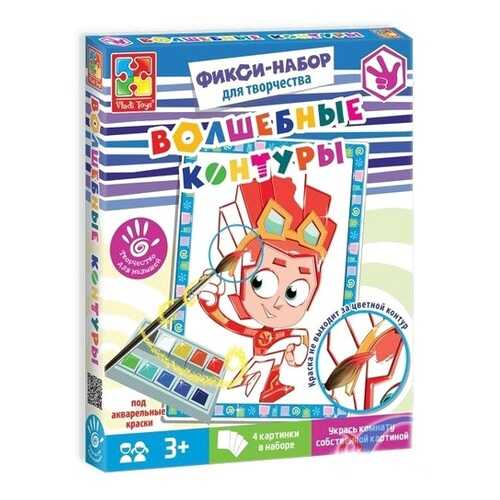 Набор для творчества VLADI TOYS Волшебные контуры: Фиксики (VT4402-22) в Дети