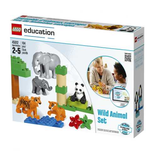 Конструктор LEGO Education Duplo Дикие животные 45012 в Дети