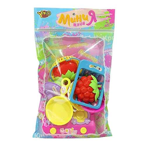 Игрушечная посуда Yako Toys С Продукт. Минимания Арт. М6347. Д81822-GW в Дети