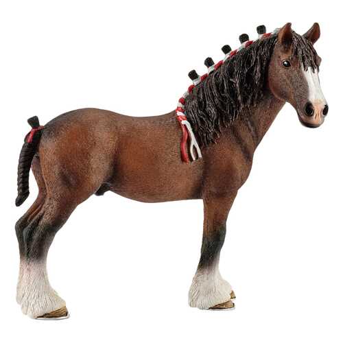 Фигурка лошадки Schleich Клейдесдаль жеребец 13808 в Дети