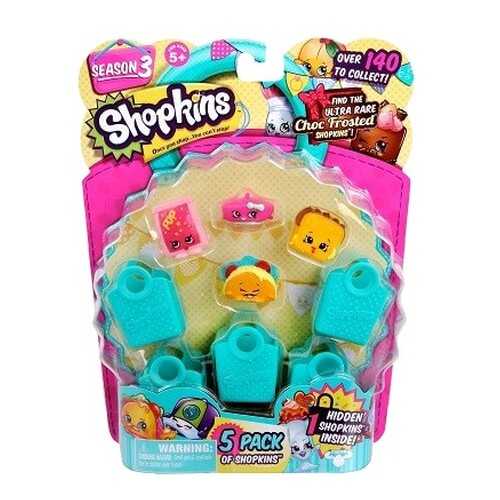 Игровой набор Moose Shopkins 5 игрушек + 5 сумочек, 56030 в Дети