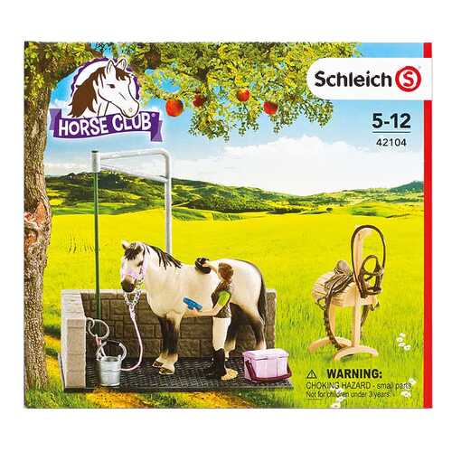 Игровой набор Schleich Мойка лошадей в Дети