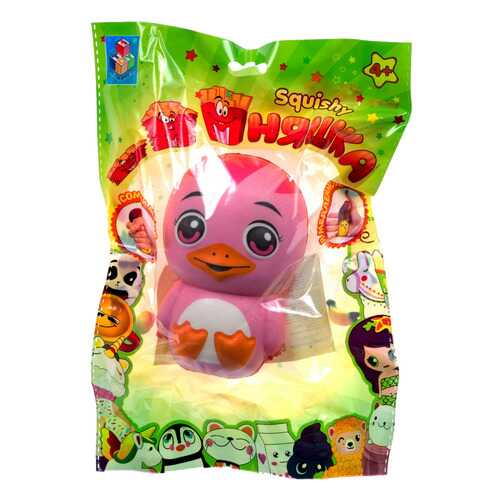 Игрушка-антистресс Мммняшка Squishy - Утенок, 10 см 1TOY в Дети