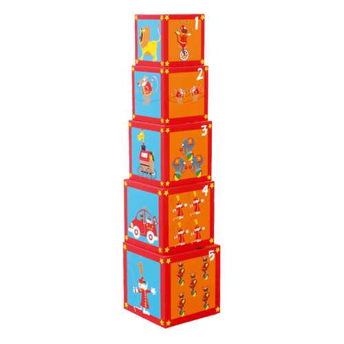 Детские кубики SCRATCH Stacking Tower Сircus 6181050 в Дети