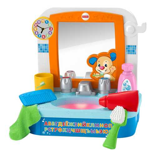 Развивающая игрушка Fisher-Price Умывальник ученого щенка в Дети