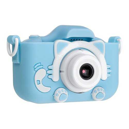 Детский цифровой фотоаппарат Childrens Fun Camera Cute Котенок Blue в Дети