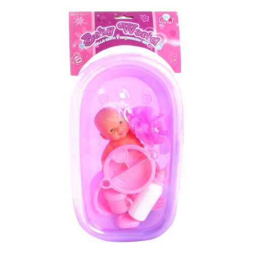 Пупс в ванночке Baby World Gratwest Д56428 в Дети