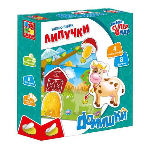 Дидактическая игра Vladi Toys Домишки VT1302-20 в Дети