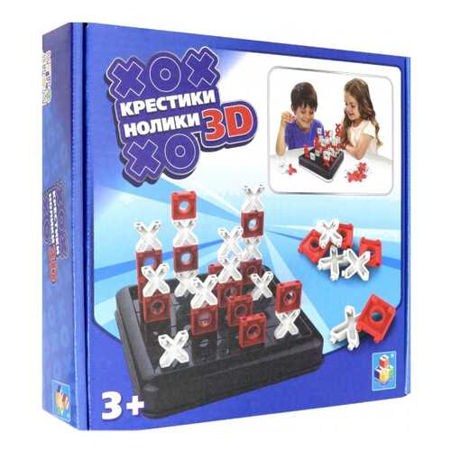 Игра настольная Игродром. Крестики-нолики 3D в Дети