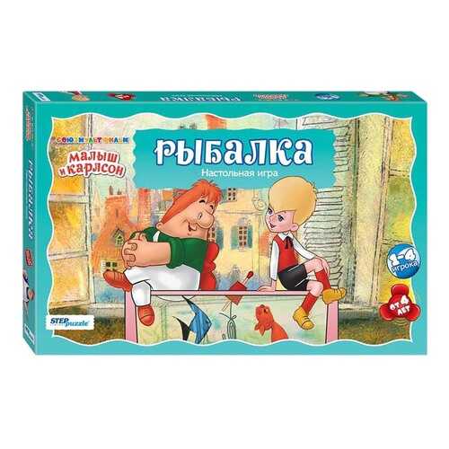 Семейная настольная игра Step Puzzle Рыбалка в Дети