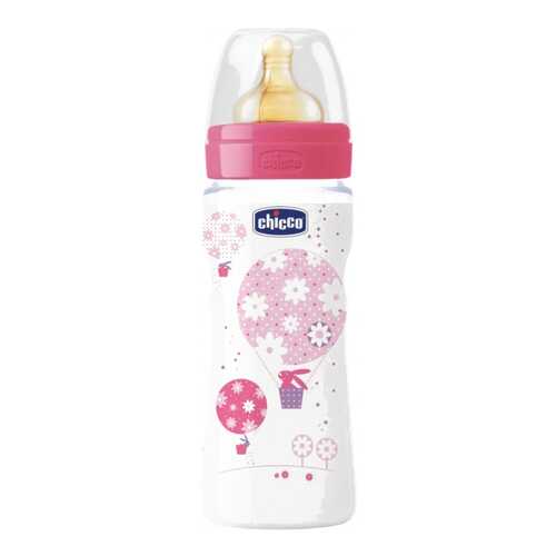 Детская бутылочка Chicco Well-Being Girl 4 мес, 330 мл 310205121 в Дети