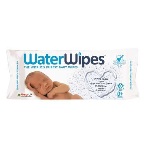 Детские влажные салфетки WaterWipes 60 шт в Дети